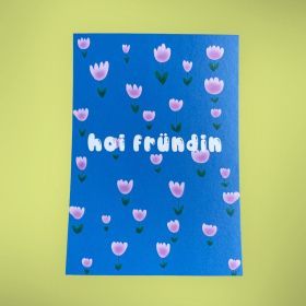 ARION ILLUSTRIERT - GRUSSKARTE HOI FRÜNDIN