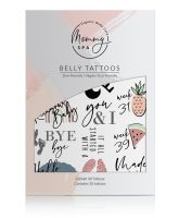 MOMMY SPA COLOURED BELLY TATTOOS