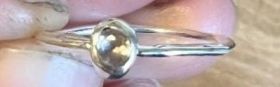 IRINI HANDMADE JEWELLERY RING fein mit Turmalin