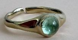 IRINI HANDMADE JEWELLERY ITHAKI Ring Turmalinstein