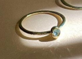 IRINI HANDMADE JEWELLERY AIKO Ring mit Steinli