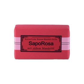 APOMANUM HANDGESCHÖPFTE ROSEN-MANDEL-SEIFE SAPOROSA