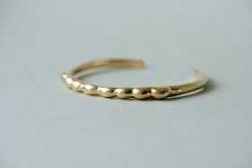 IRINI HANDMADE JEWELLERY KYMATA ARMREIF GOLD