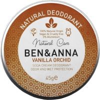 BEN & ANNA NATURAL SODA DEODORANT VANILLA ORCHID METAL JAR