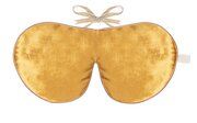 SALE - HOLISTIC SILK AUGENMASKE "GOLD SILK VELVET"