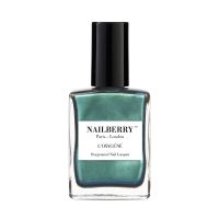 NAILBERRY NAIL LACQUER GLAMAZON - OXY PEARLISED GREEN BLUE