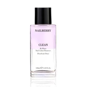 NAILBERRY BI-PHASE NAIL COLOUR REMOVER - CLEAN