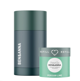 BEN & ANNA WE LOVE CASE + DEOSTICK REFILL STARTER SET - PERSIAN LIME