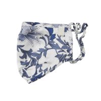 SALE - HOLISTIC SILK ANTI POLLUTION MASK BLUE PORCELAINE - MUNDSCHUTZ & NASENSCHUTZ