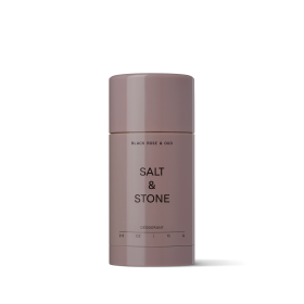 SALT & STONE NATURAL DEODORANT BLACK ROSE & OUD - EXTRA STRENGTH
