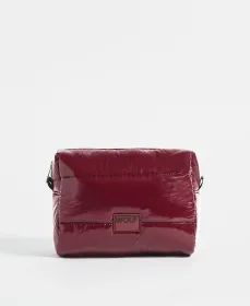 SALE - WOUF BURGUNDY GLOSSY TOILETRY BAG
