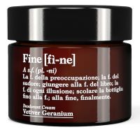 FINE DEODORANT VETIVER GERANIUM, BASISCHES CREME DEO GLASTIEGEL 50g