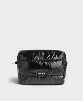 SALE - WOUF BLACK GLOSSY TOILETRY BAG