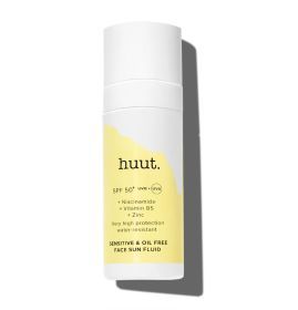 HUUT. SWITZERLAND SENSITIVE AND OIL-FREE SUN FLUID SPF50+