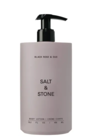 SALT & STONE BODY LOTION BLACK ROSE & OUD