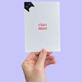 ARION ILLUSTRIERT - GRUSSKARTE CIAO MAU
